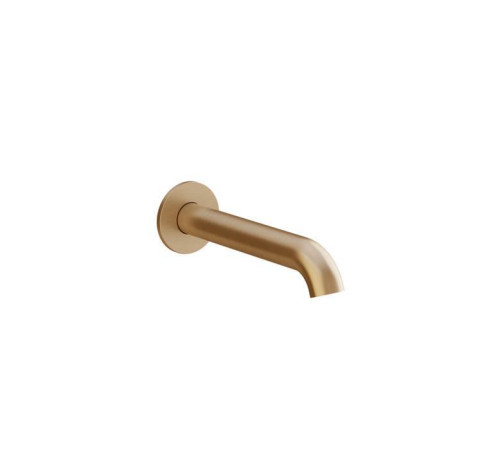 Излив настенный Gessi Origini 192 мм Warm Bronze Brushed PVD 66103#726