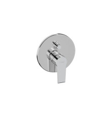 Смеситель для ванны Tiemme TEN TN05 скрытого монтажа на 2 потребителя хром 411800401