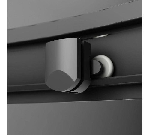 Душевое ограждение AM.PM Gem Black Edition 90х90 см без поддона W90G-401A090BT