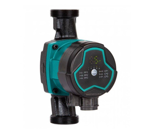 Насос циркуляционный энергосберегающий Shinhoo MASTER S 25-7.5 с гайками 71111004