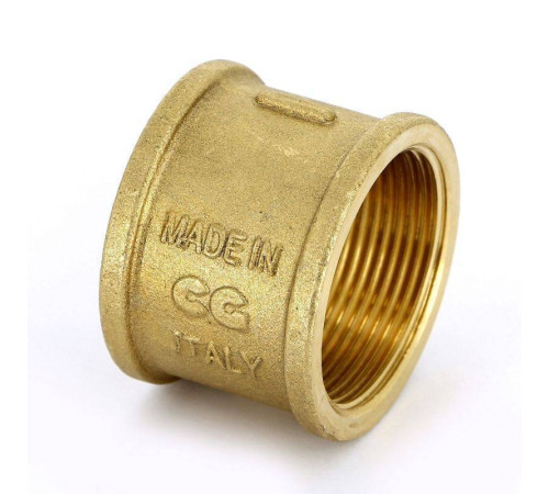 Муфта латунная Uni-Fitt 1 1/2 дюйма ВР-ВР 602G6600