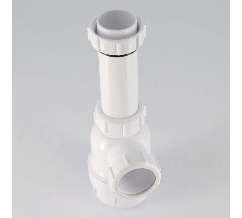 Сифон McAlpine бутылочный 1 1/2 x 40 мм без выпуска выход 40 мм MRSK2-NW