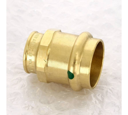 Муфта пресс с наружной резьбой Viega Profipress G 28 мм х 1/2 бронза 428174