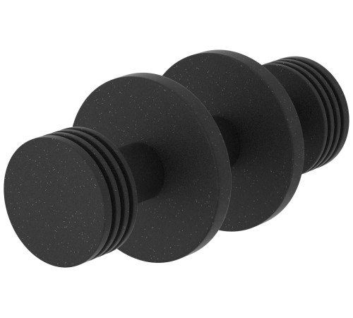 Вешалка для полотенцесушителя двойная Сунержа Каньон тёмный титан муар матовый 15-2010-0004