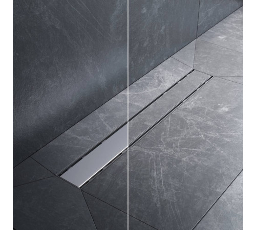 Трап для душа линейный AM.PM PrimeFlow универсальный затвор Tile 60 см W02SC-U11-060-04SB