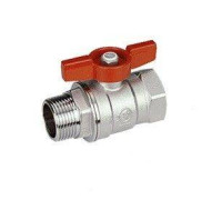 Кран шаровой Giacomini R254D 1 1/4 ВН ручка-бабочка R254X006