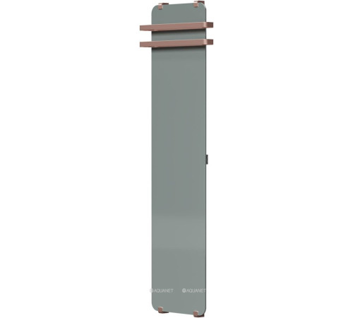 Полотенцесушитель Allen Brau INFINITY 1800х440 мм зеркало с рейлингом 2.0 и креплением медь браш 00325655