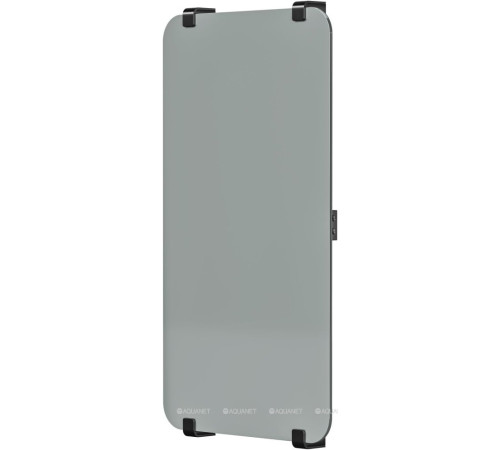 Полотенцесушитель водяной Allen Brau INFINITY 800х440 мм зеркальный с рейлингом 2.0 черный браш 00325657