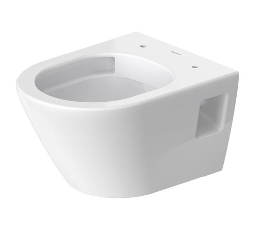 Унитаз подвесной Duravit D-Neo 37x48 см безободковый белый 2587090000