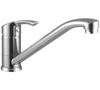 Смеситель для кухни Lemark Strike с поворотным изливом хром LM1104C