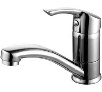 Смеситель для умывальника Lemark Strike с поворотным изливом хром LM1107C