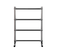 Полотенцесушитель водяной IRSAP BELLA 550/532 для ГВС 4 трубки хром BES053B50IR01NNN01