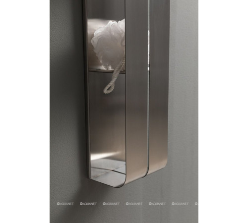 Полка Aquanet Магнум 150х1000х112 мм вертикальная сталь браш 00334114