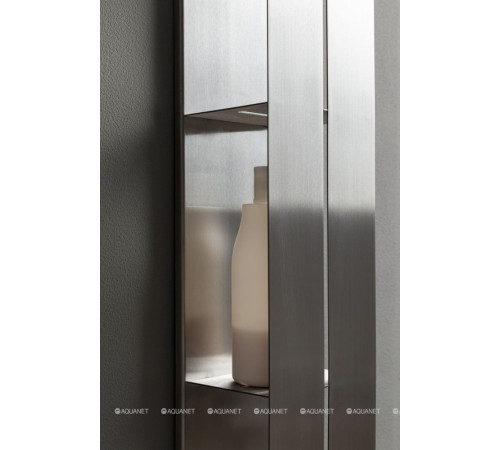 Полка Aquanet Магнум 150х1000х112 мм вертикальная сталь браш 00334114