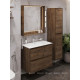 Тумба с раковиной Aquanet Милан 80 дуб рустикальный 00340164
