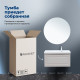 Тумба с раковиной Aquanet Агата 100 R 1 ящик бежевый 00365931