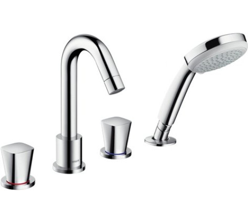 Смеситель для ванны Hansgrohe Logis на 4 отверстия 71314000