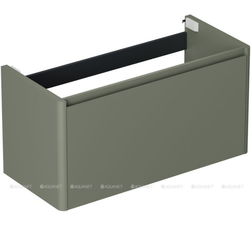 Тумба Allen Brau GRAVITY 100 см 1 ящик олива матовый 1.370014.CGM