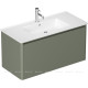 Тумба Allen Brau GRAVITY 100 см 1 ящик олива матовый 1.370014.CGM