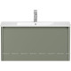 Тумба Allen Brau GRAVITY 100 см 1 ящик олива матовый 1.370014.CGM