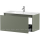 Тумба Allen Brau GRAVITY 100 см 1 ящик олива матовый 1.370014.CGM