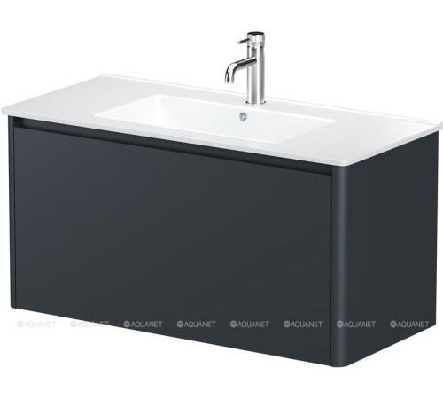 Тумба Allen Brau GRAVITY 100 см 1 ящик антрацит матовый 1.370014.AM