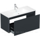 Тумба Allen Brau GRAVITY 100 см 1 ящик антрацит матовый 1.370014.AM