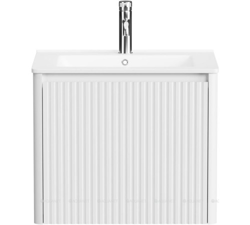 Тумба под раковину Allen Brau GRAVITY 60 1 ящик с фрезеровкой белый матовый 1.370016.WM