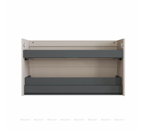 Тумба под раковину Aquanet Nova Lite 2.0 110 2 ящика бежевый 00346328