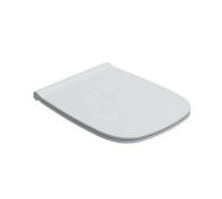 Сиденье для унитаза Globo Genesis быстросъемное с микролифтом белый/хром GN022BI