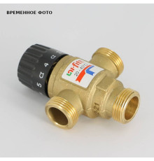 Клапан термосмесительный Uni-Fitt 3/4 20-43°C Kvs 1.6 боковое смешение 351N0131