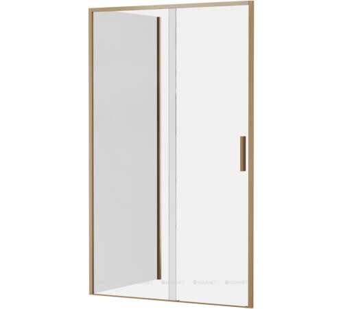 Боковое стекло Aquanet Pleasure Evo 900 мм золотой никель Easy Clean AE65-F90-GBT