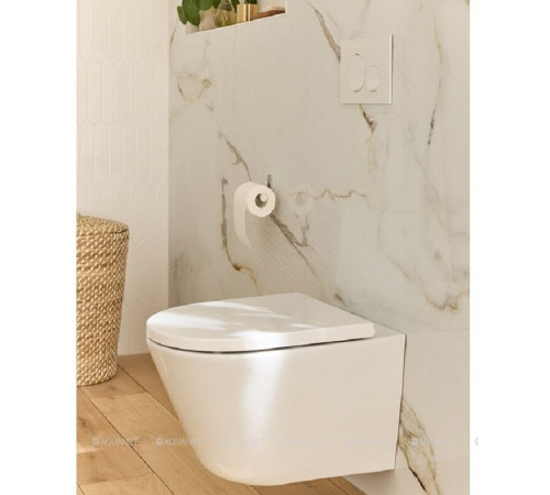 Комплект Jacob Delafon Bastille 360 унитаз подвесной с сиденьем и инсталляция с клавишей черный матовый Set-Bastille360-BMT