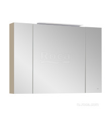 Шкаф зеркальный Roca Oleta 100 капучино A857648515