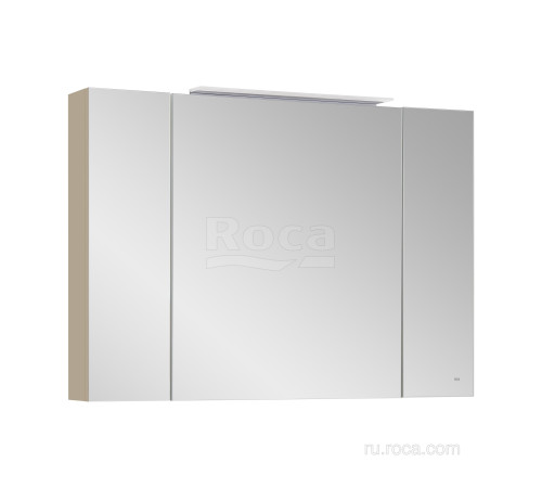 Шкаф зеркальный Roca Oleta 100 капучино A857648515