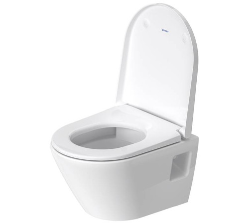 Унитаз подвесной Duravit D-Neo 37x48 см безободковый белый 2587090000
