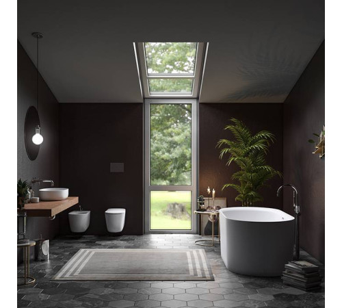 Раковина Kerasan Nolita 60х40 см без отв. белый матовый 534330