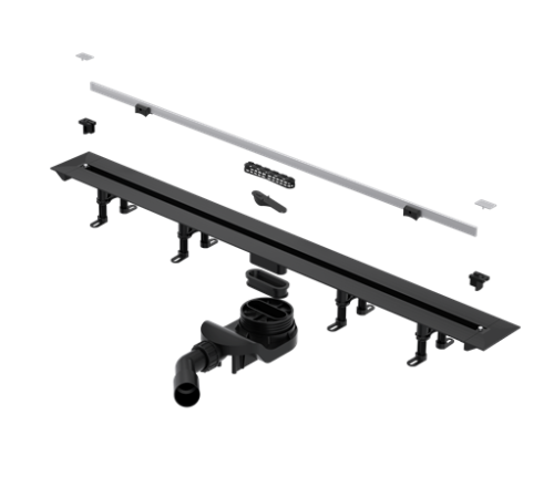Дренажный канал Splendy Vario Drain 300-1200 мм золото матовое VD30512KYGM