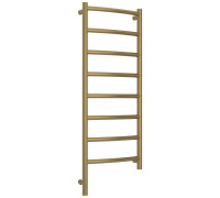 Полотенцесушитель электрический Сунержа Галант 3.1 400х1000 мм левый золотой шёлк матовый 32-6000-1040