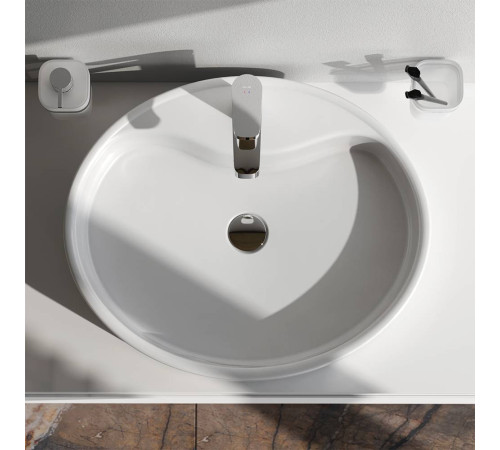 Раковина накладная AM.PM Func 56 см овальная M8FWCC20561WG