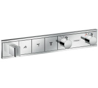 Термостат hansgrohe RainSelect на 3 потребителя внешняя часть 15356000