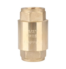 Клапан обратный латунный Gappo G1241 1/2 ВР G1241