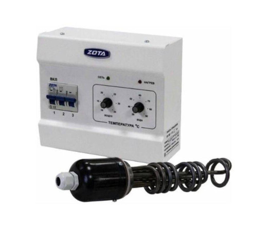 Комплект подключения ZOTA ТЭНБ 9 кВт 2 к твердотопливным котлам без кабеля KT3443321009