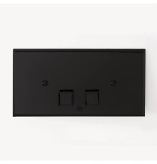 Клавиша смыва 3SC SQUARE PLAQUE для Geberit UP320/720 33х17 см черный матовый SQL00NO