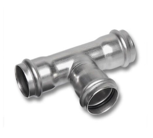 Тройник Sanha NiroPress 316L пресс 35 мм 69130353