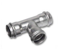 Тройник пресс NiroSan SANHA 35x15x35 мм 691303515353