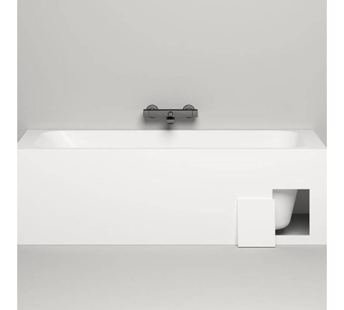 Ванна встраиваемая Salini Orlanda Kit 170х80х60 см S-Sense белый матовый 102116M