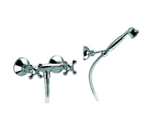 Смеситель для душа Daniel Revival с душевым комплектом хром V4433Аcr