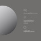 Зеркало круглое с LED-подсветкой AM.PM X-Joy 80 см M85MOX40801S