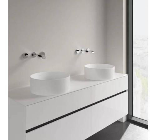 Раковина накладная Villeroy & Boch Collaro 400х400 мм TitanCeram 4A184001